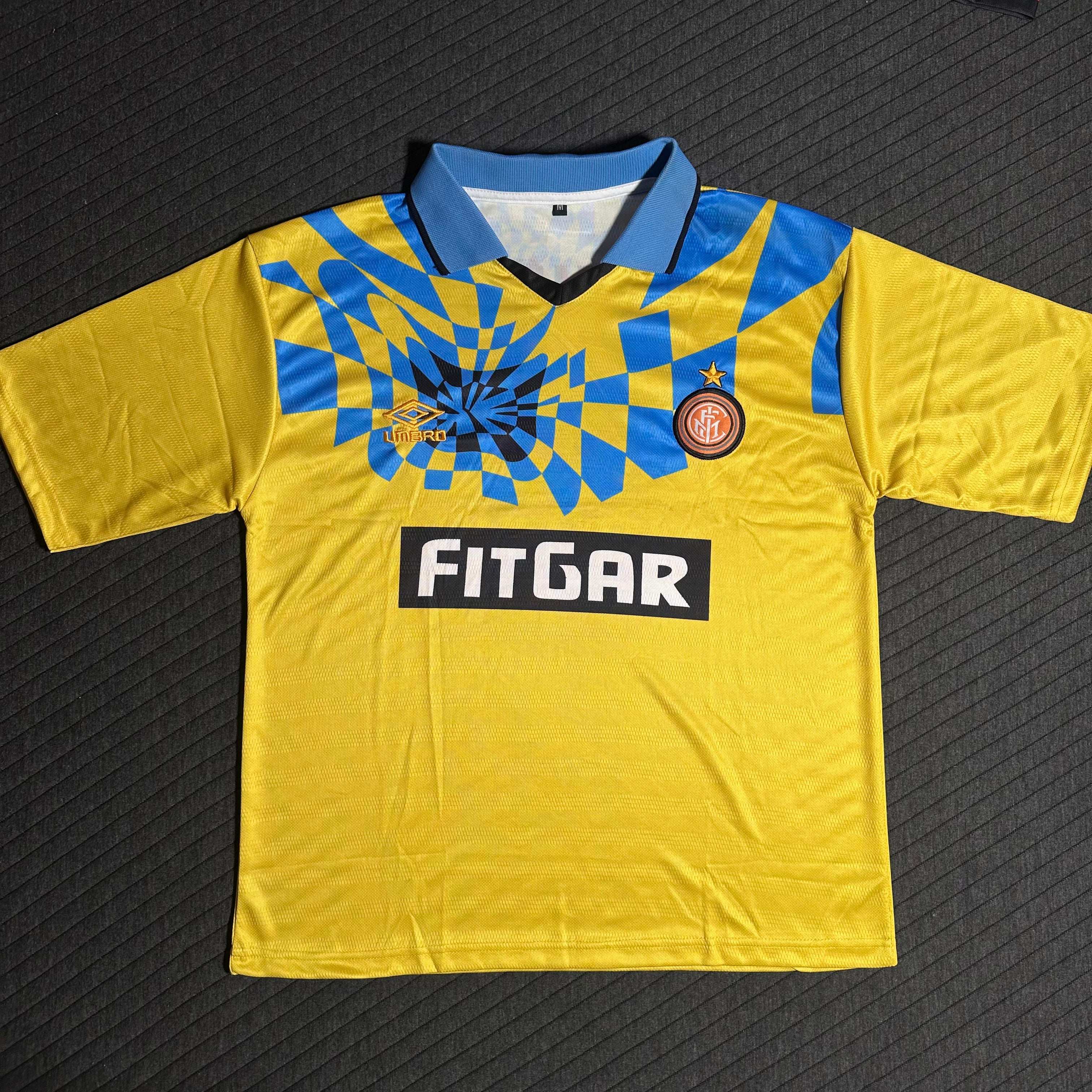 1991-92 Inter Milan Third Shirt BREHME 3 | Retro