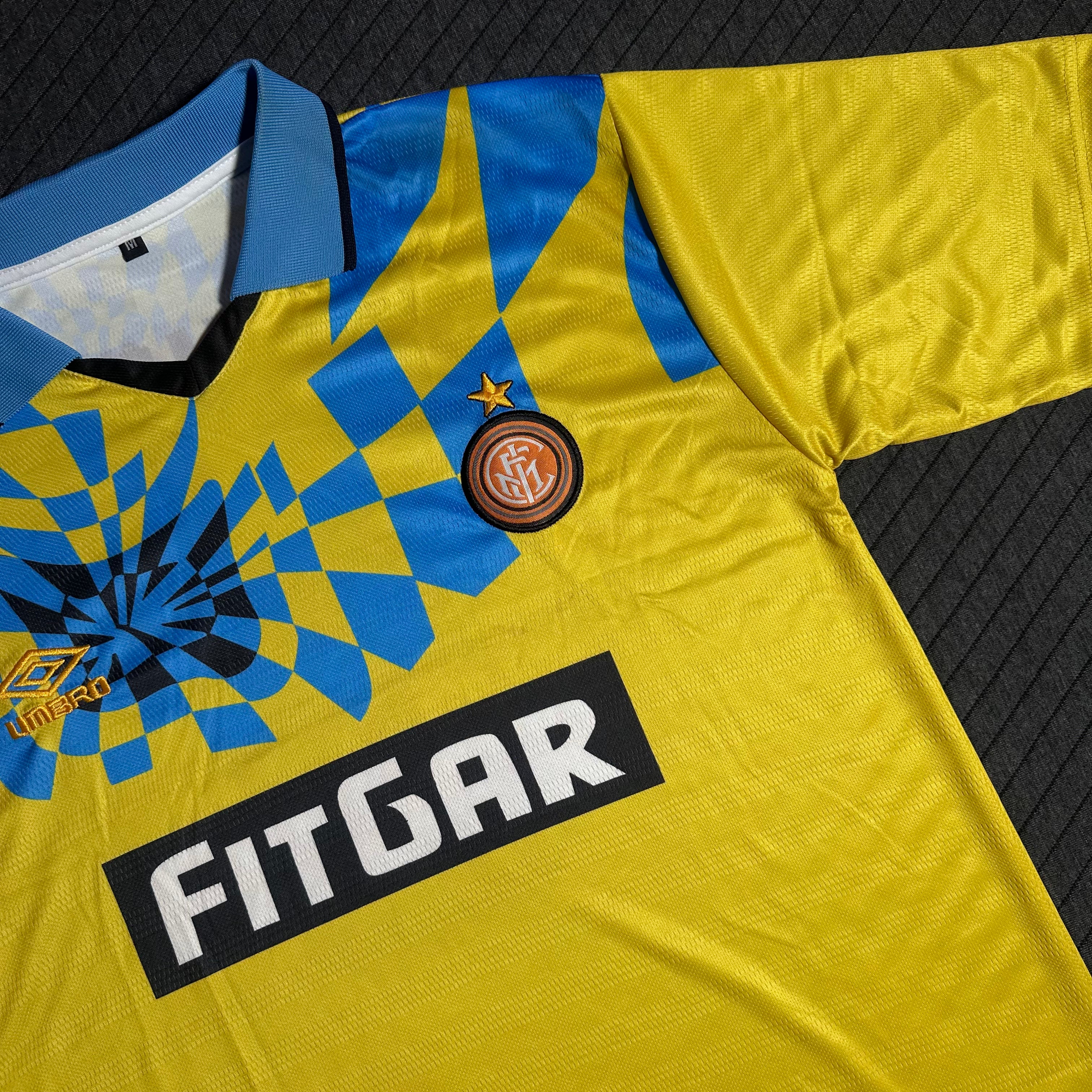 1991-92 Inter Milan Third Shirt BREHME 3 | Retro