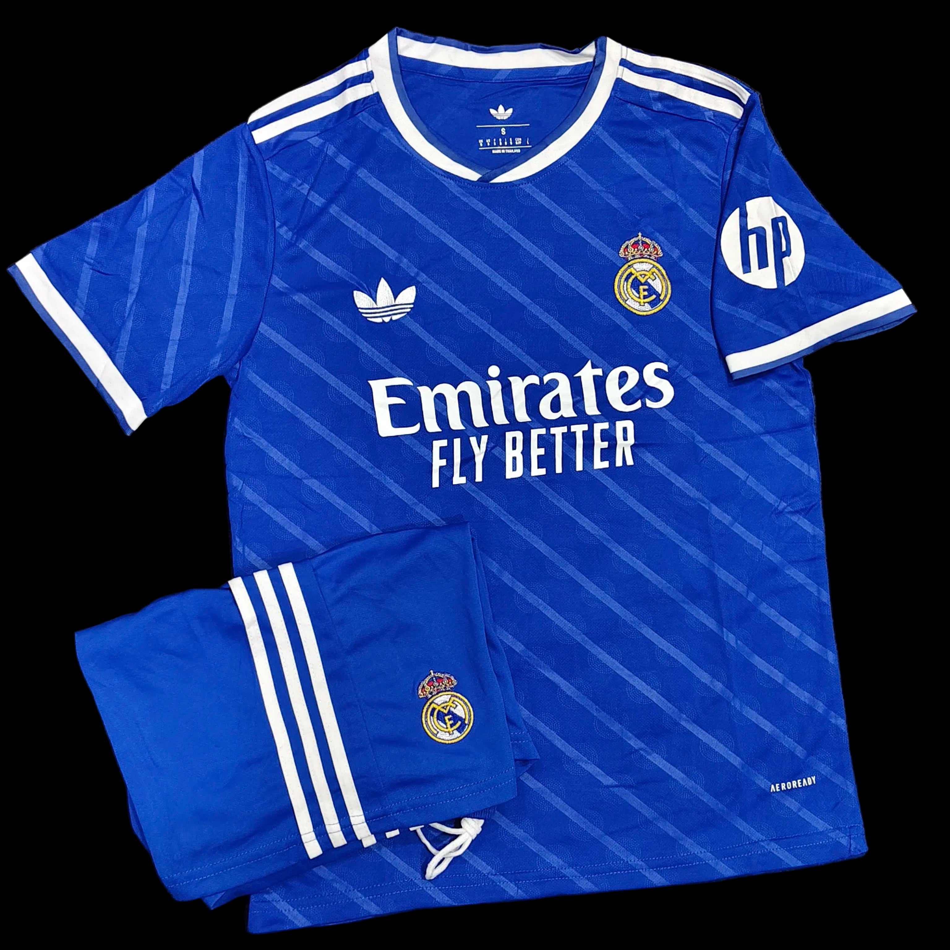 REAL MADRID BLUE THIRD OFFICIAL KIT 2025/26