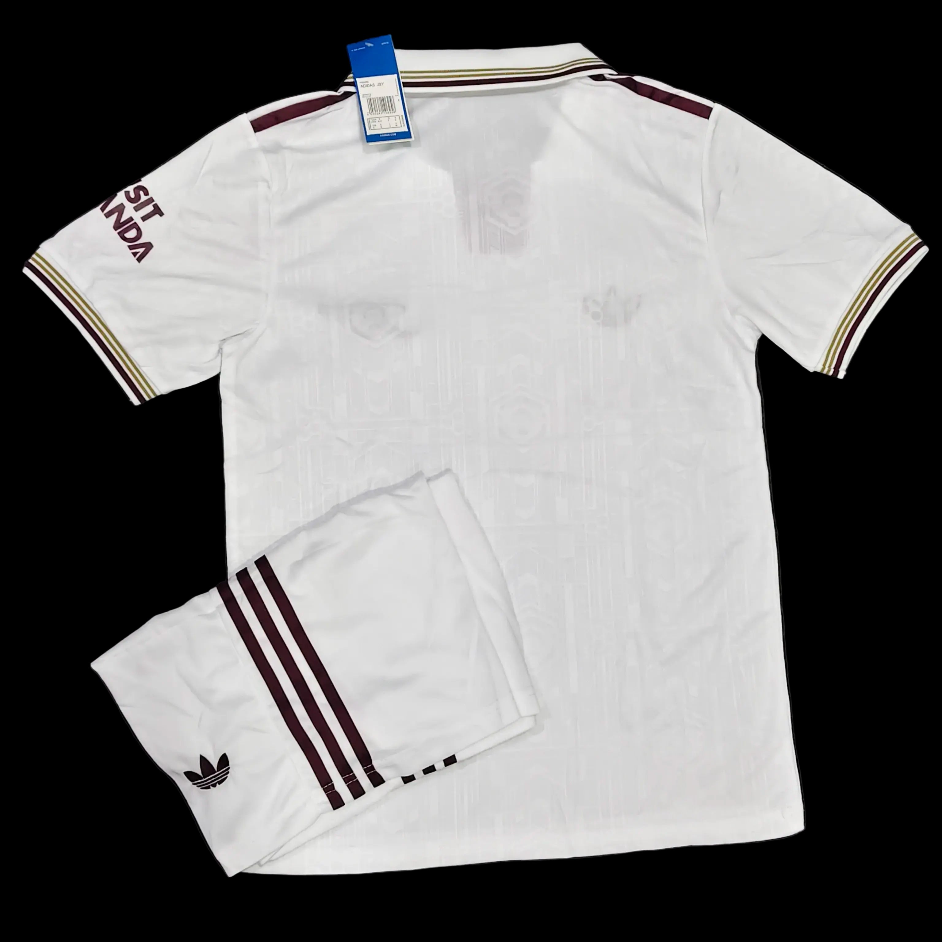 ARSENAL SECOUND AWAY WHITE OFFICIAL PREMIUM KIT 2025/26